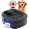 imageWOPET Dog Water Fountain for Large Dogs 6L205oz17Gal Automatic Dog and Cat Water Fountain Pet Water Dispenser with 2 Filters UltraQuiet Pump Great for Large Dogs Cats and MultiPet HomeCharcoal Dog Fountain6 Filters