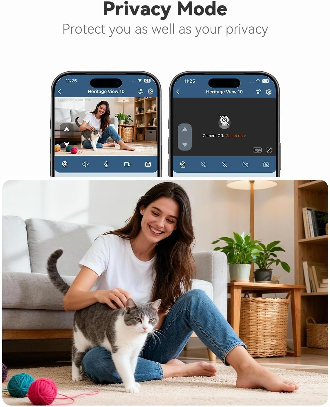 image:imageWOPET Automatic Dog Feeder with Camera1080P HD Video with Night Vision 5GHz24GHz Dog Food Dispenser with App Control 4GB SD Card 2Way Audio for Cats amp DogsBlackGrey